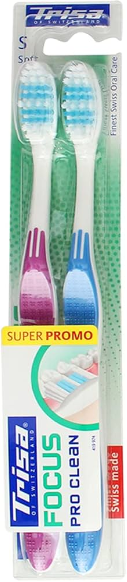 TRISA T/BRUSH FOCUS DUO MEDIUM